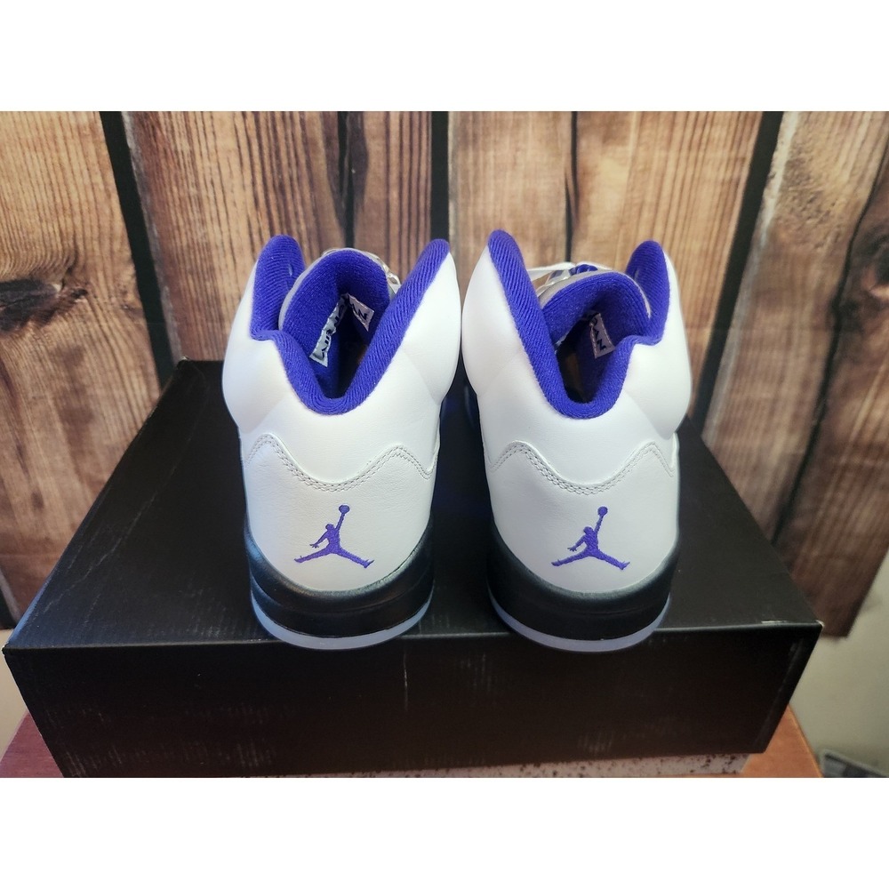 Air Jordan 5 Retro Concord White Black Purple DD0587-141 Men's Shoes Size 11 - Picture 5 of 13